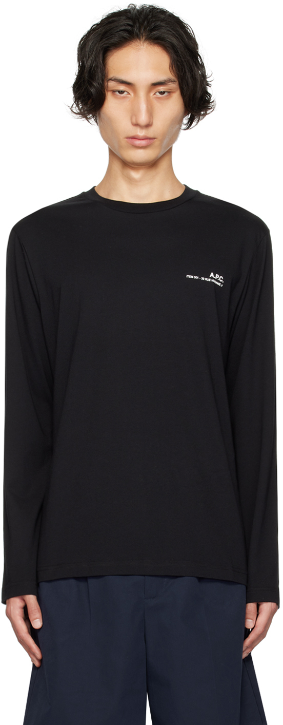 Black Item Long Sleeve T-Shirt