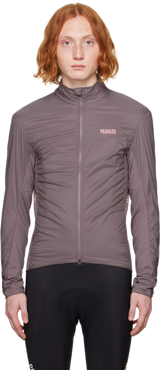 Pedaled Purple Packable Jacket In Oipe Lilac