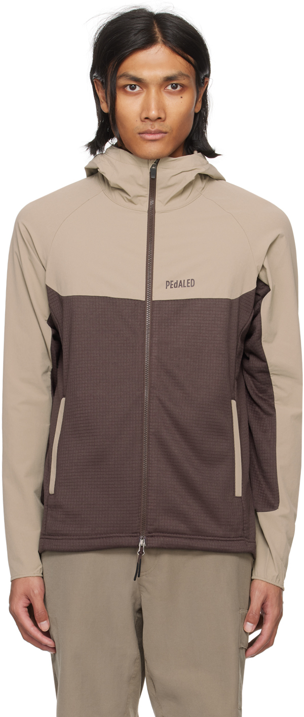 【関税込み】PEdALED パープル＆ベージュ Jary ジャケット Purple & Beige Jary Jacket by PEdALED on Sale