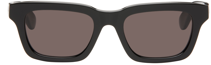 Alexander McQueen Black Square Sunglasses