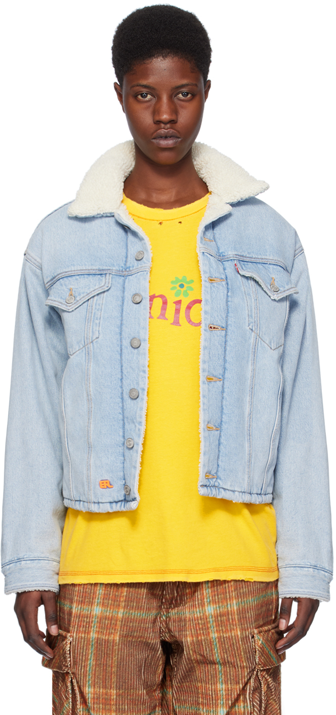 Levis yellow on sale denim jacket