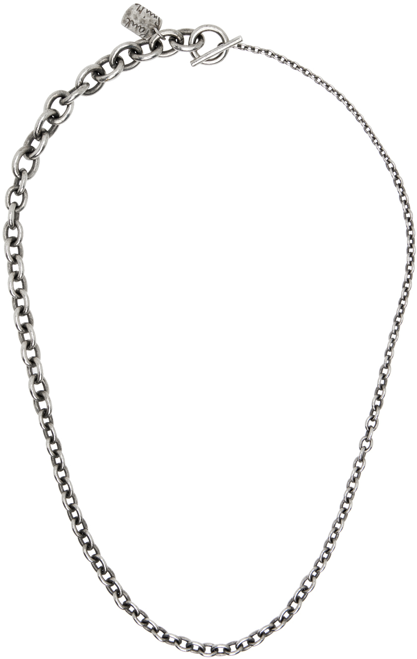 Paul Smith Silver Crescendo Necklace | Smart Closet