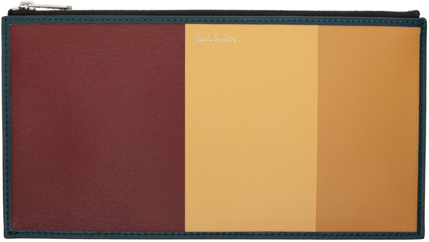 Paul Smith Multicolor Travel Wallet In 13 Yellows