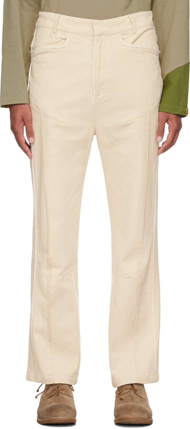 Xlim Off-white Ep.4 02 Trousers In Ivory