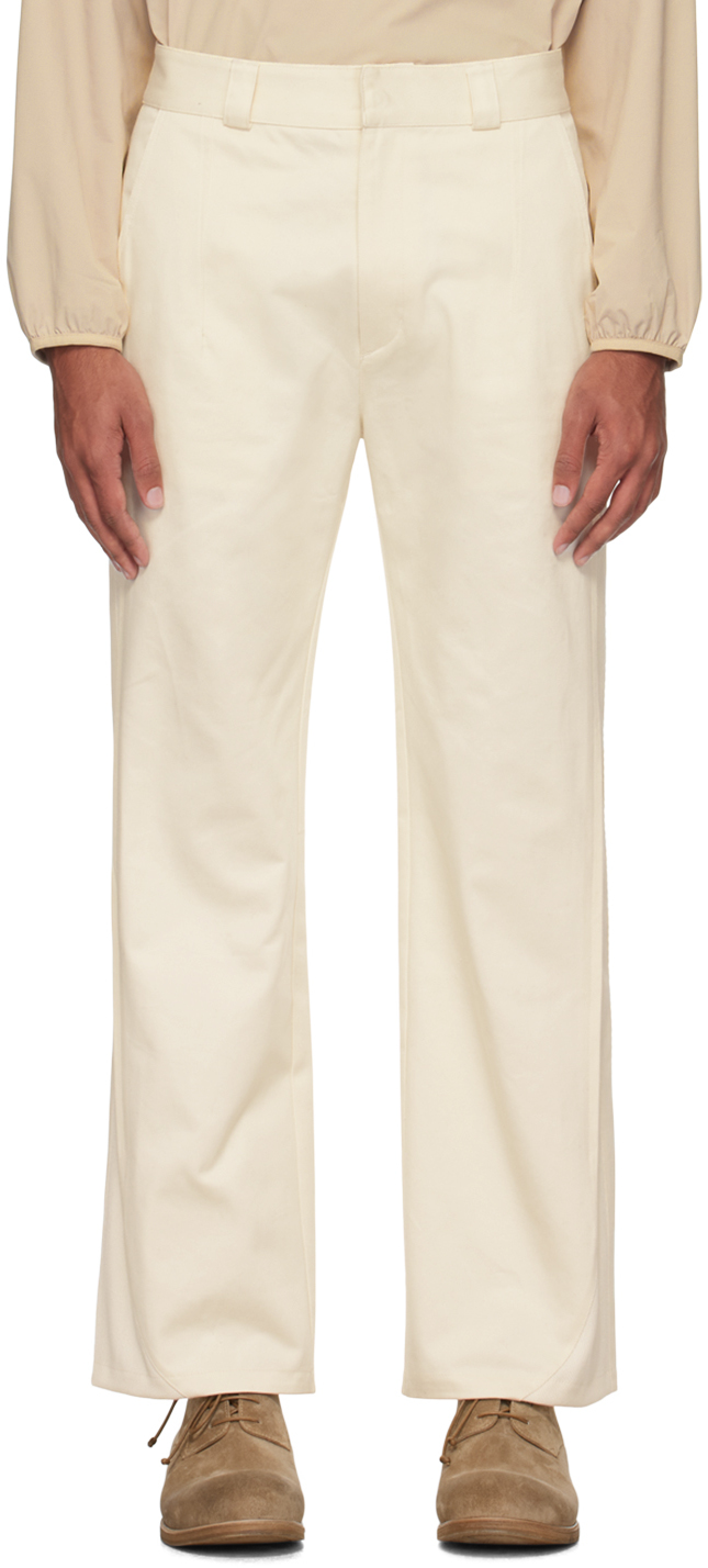 Xlim Off-white Ep.04 03 Trousers In Ivory