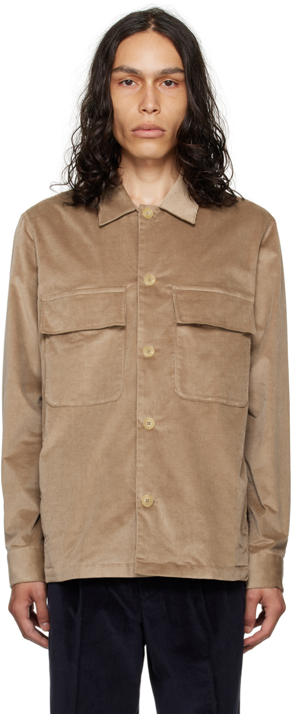 Brown Buttoned Shirt