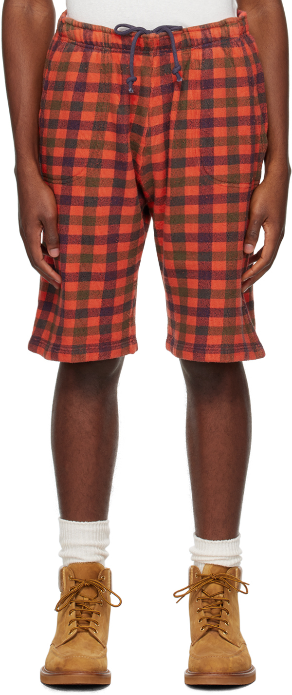 Shop Christian Dior DIOR BY ERL BOXER SHORTS Cotton and Silk Twill