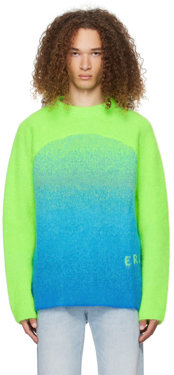 Green Gradient Rainbow Sweater