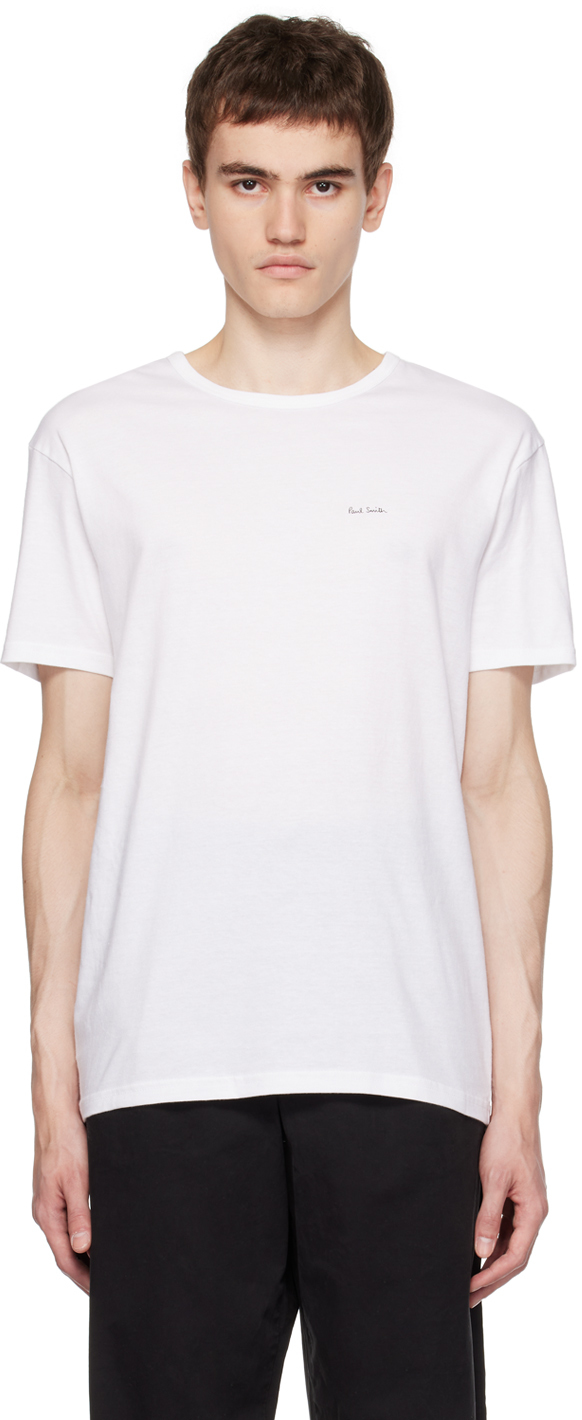 Paul 3-Pack White T-Shirts | SSENSE