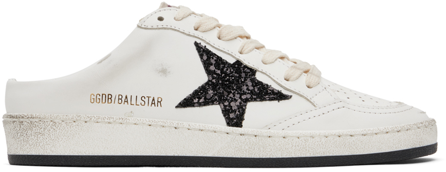 Golden Goose: White Ball Star Sabot Sneakers | SSENSE