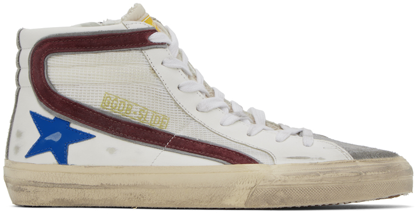 White Mid Star Sneakers