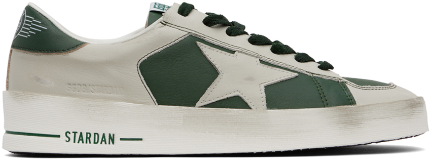 Gray & Green Stardan Sneakers