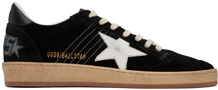 Golden Goose: Black Ball Star Sneakers | SSENSE