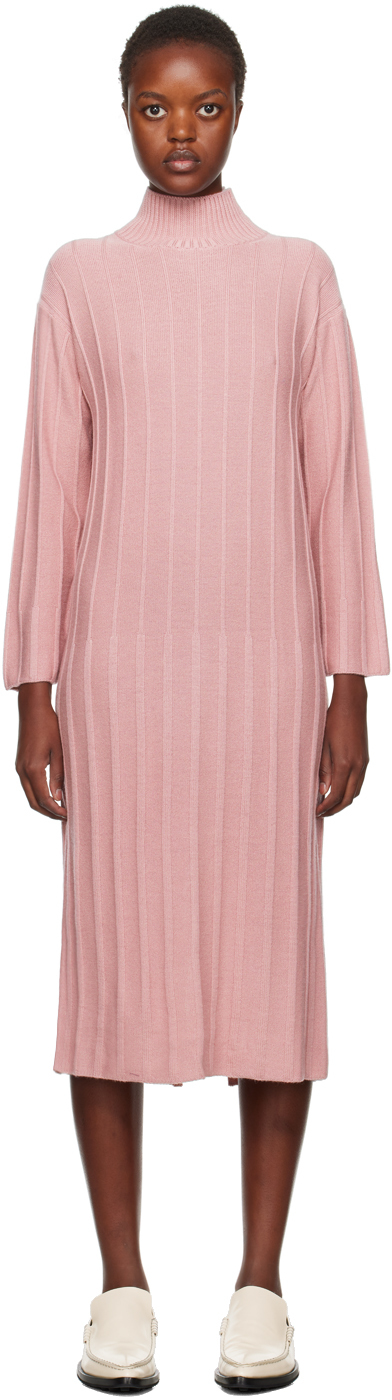 Pink Arezzo Midi Dress