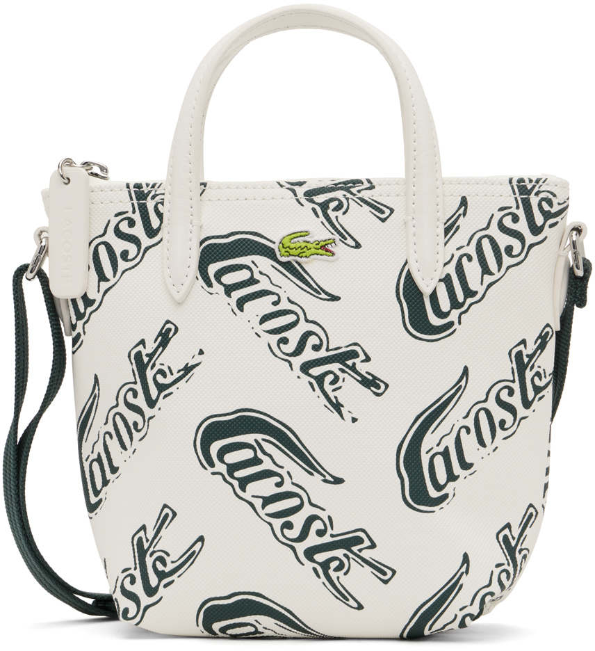 Lacoste Women's Small Grained Leather Crossover Bag, Argentine