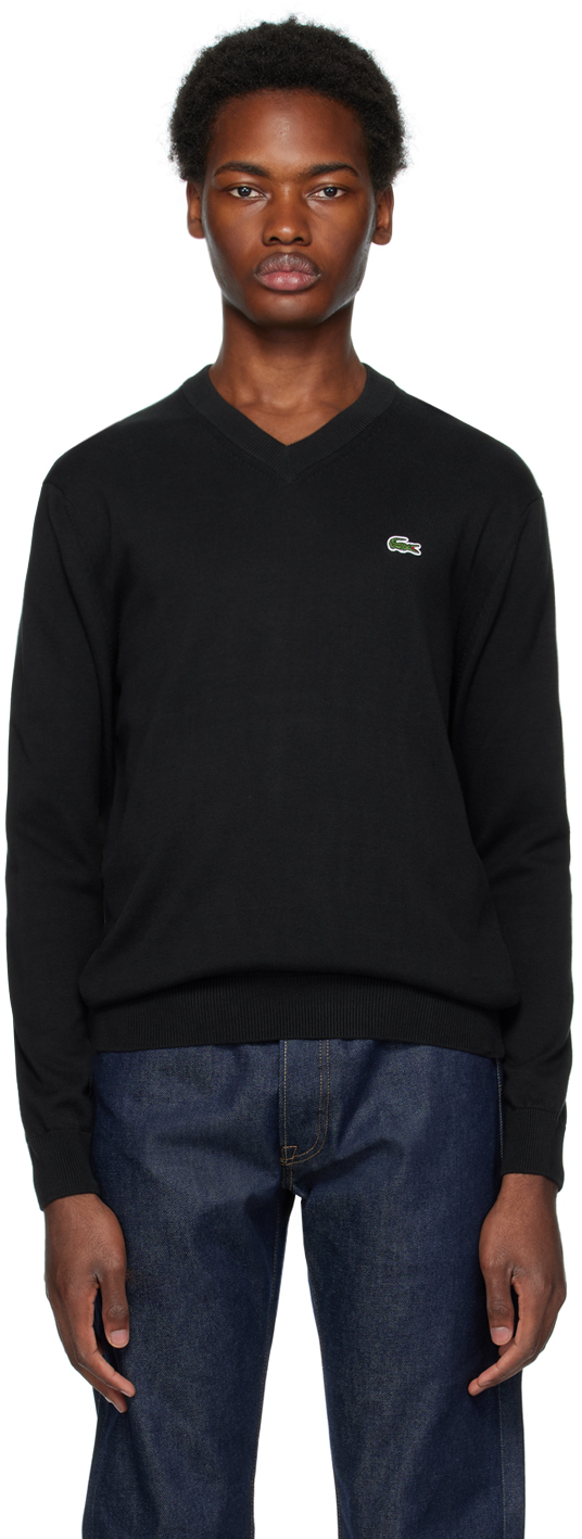 Pull Col V Gris Lacoste