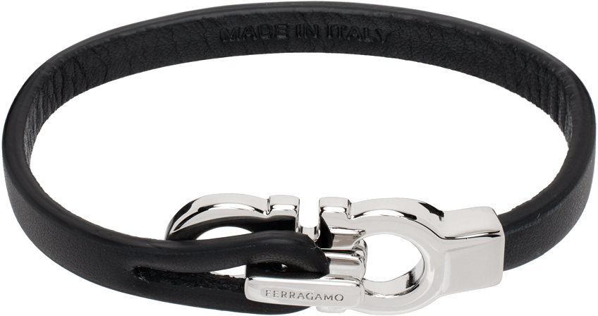 Ferragamo Salvatore Gancini Woven Leather Bracelet | Bloomingdale's