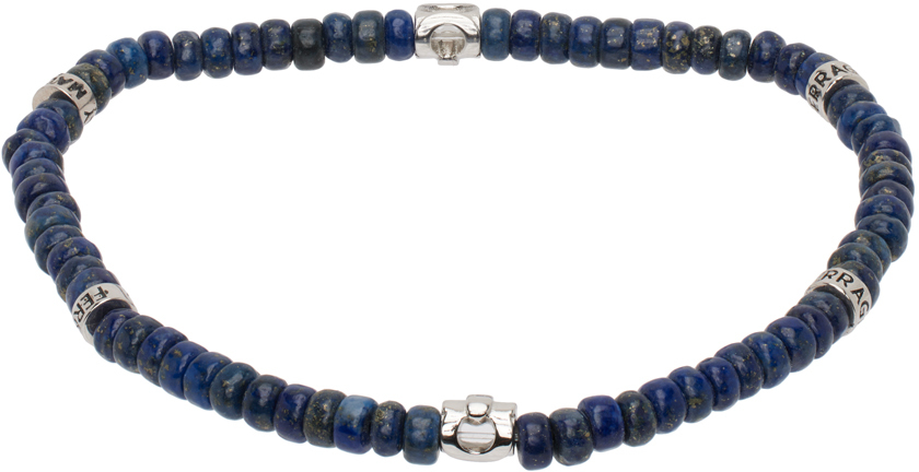 Ferragamo Blue Lapis Lazuli Bracelet