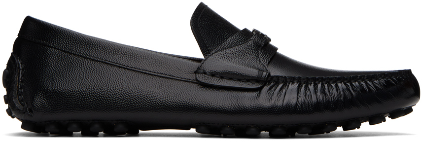 Black Gancini Loafers