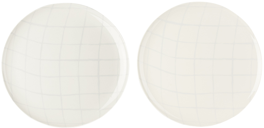 Kelly Wearstler Off-white Serax Edition Zuma Charger Plate Set In Salt