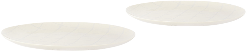 Kelly Wearstler Off-white Serax Edition Zuma Charger Plate Set In Salt