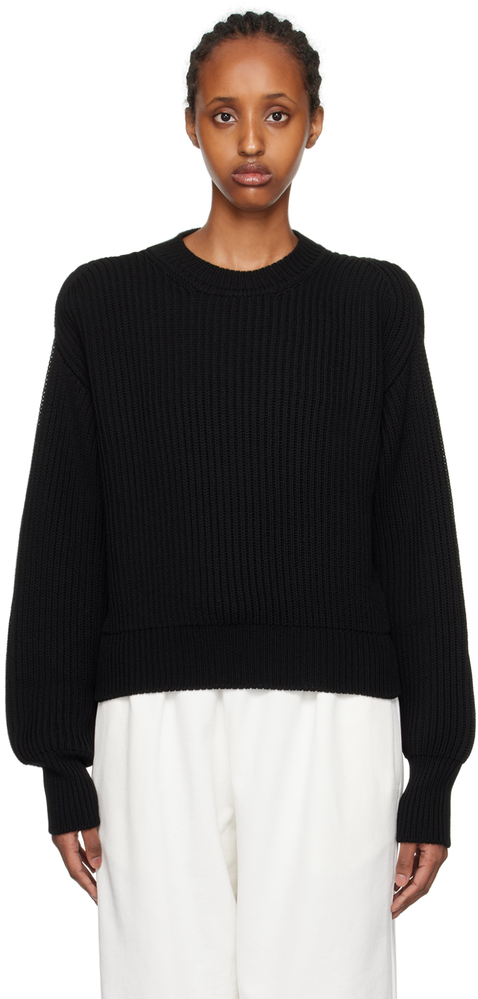 Shop Wardrobe.nyc Black Hailey Bieber Edition Sweater