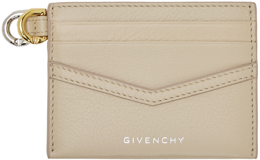 Givenchy Beige Voyou Card Holder