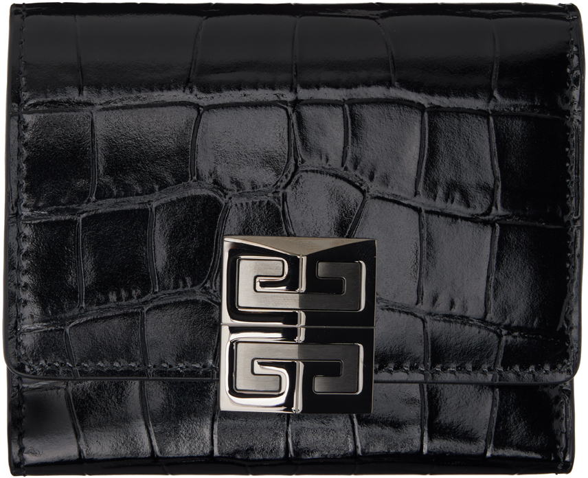 Givenchy Black 4g Wallet In 001 Black