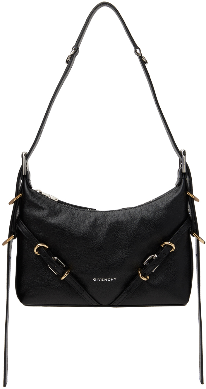 Shop Givenchy ブラック ミニ Voyou バッグ In 001 Black