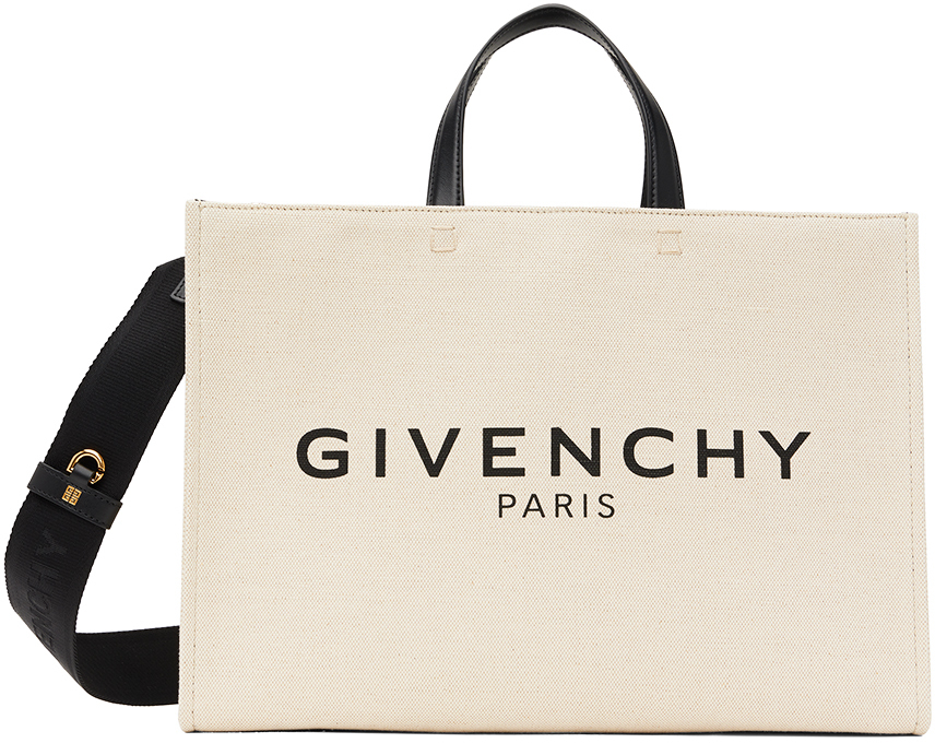 Givenchy】G-Tote ミディアム キャンバス（ベージュ）-