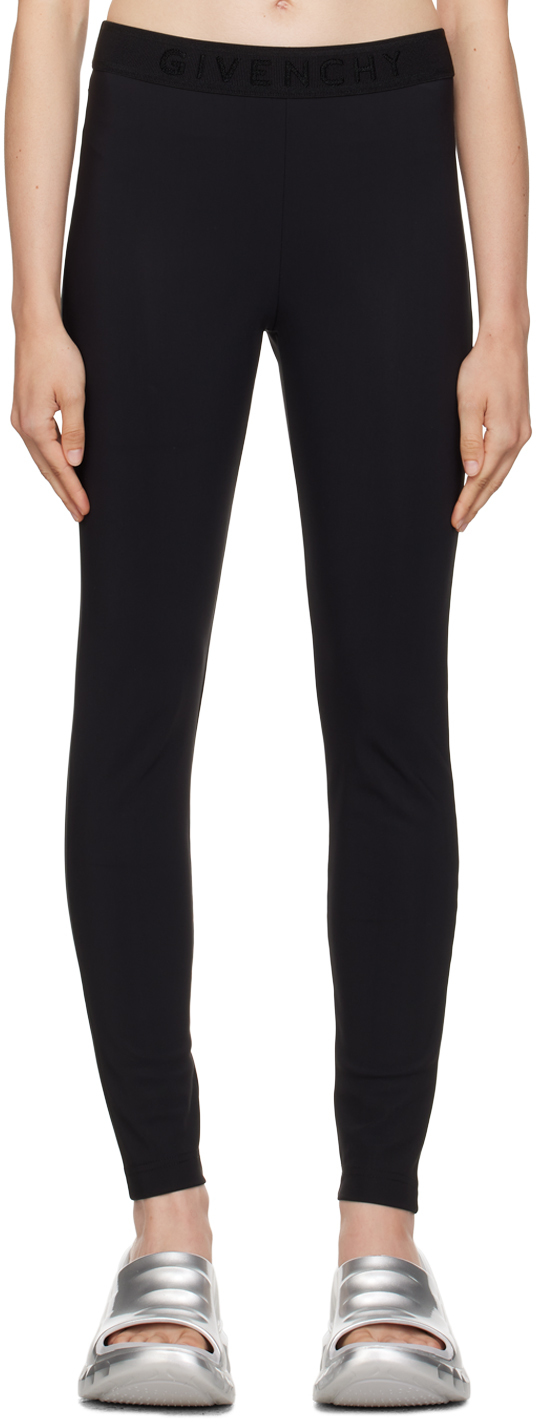 GIVENCHY Pointelle stretch-knit leggings