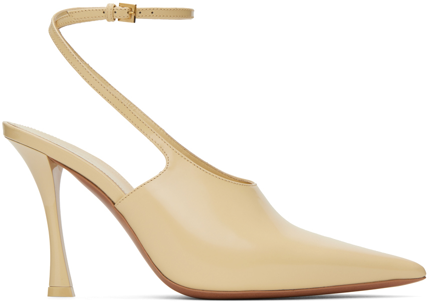Beige Show Heels