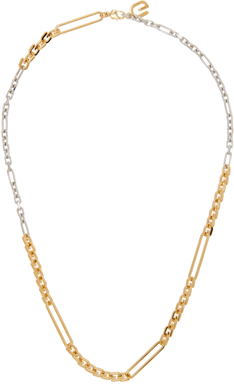 Gold & Silver G Link Necklace