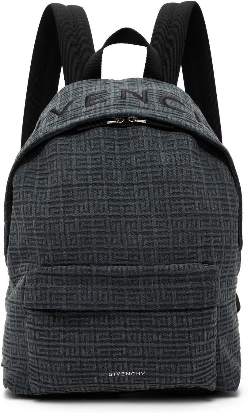 Gray Essential U Denim Backpack