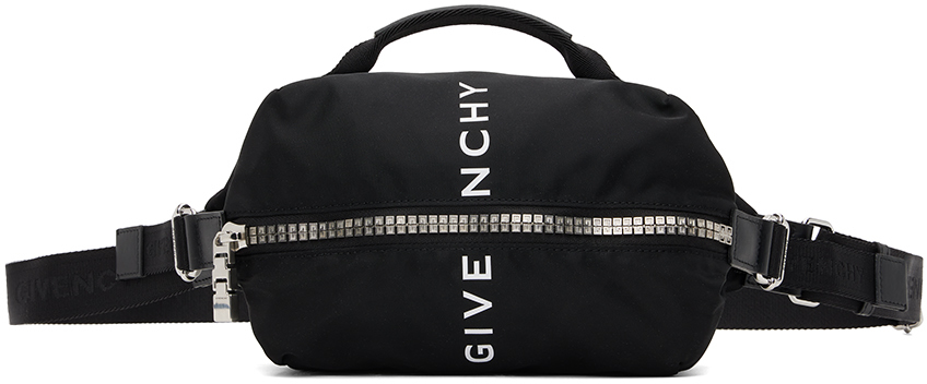 Givenchy Black G-Zip Pouch