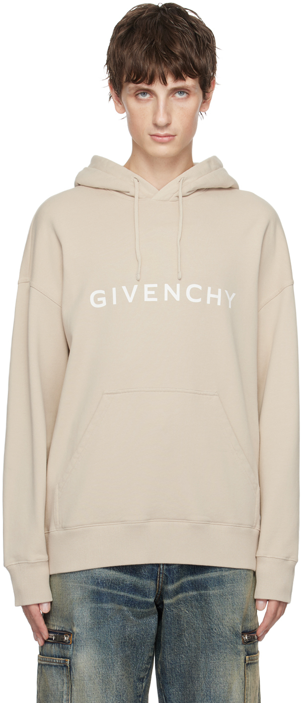 Givenchy Beige Archetype Hoodie