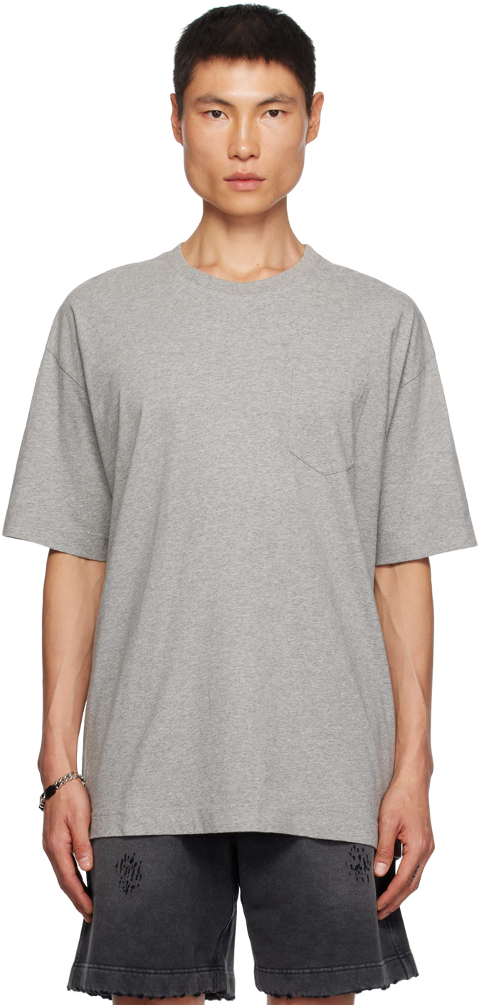 Givenchy Nude Girl Graphic Tshirt in Gray for Men