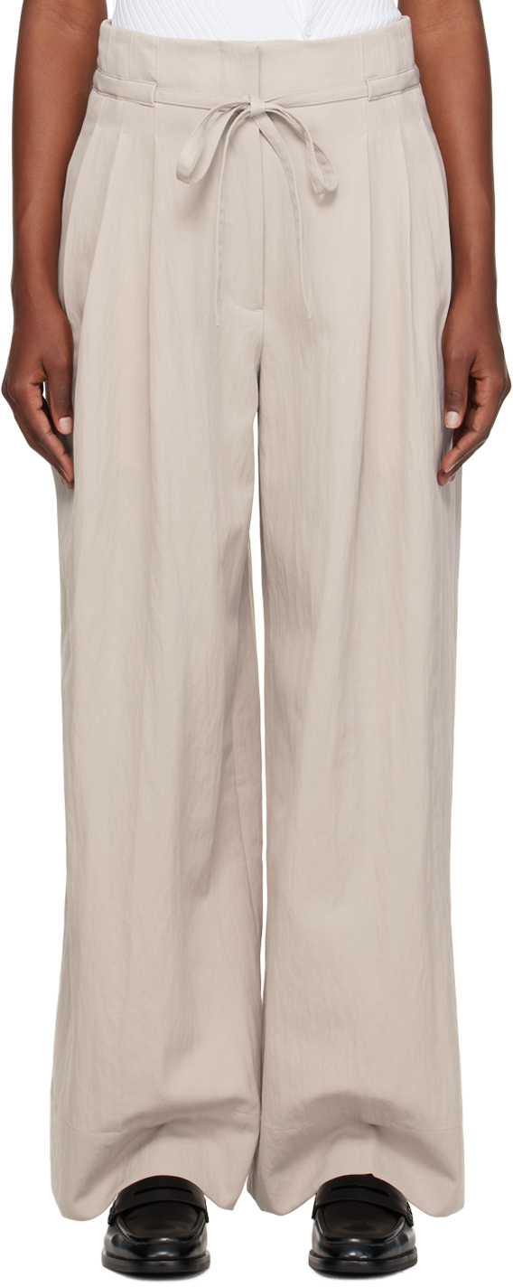 Gray Relaxed Trousers