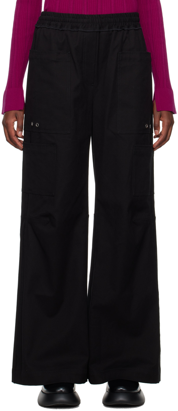 3.1 Phillip Lim / フィリップ リム Black Panama Trousers In Ba001 Black