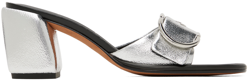 3.1 Phillip Lim / フィリップ リム Silver Naomi Mules In Si040 Silver