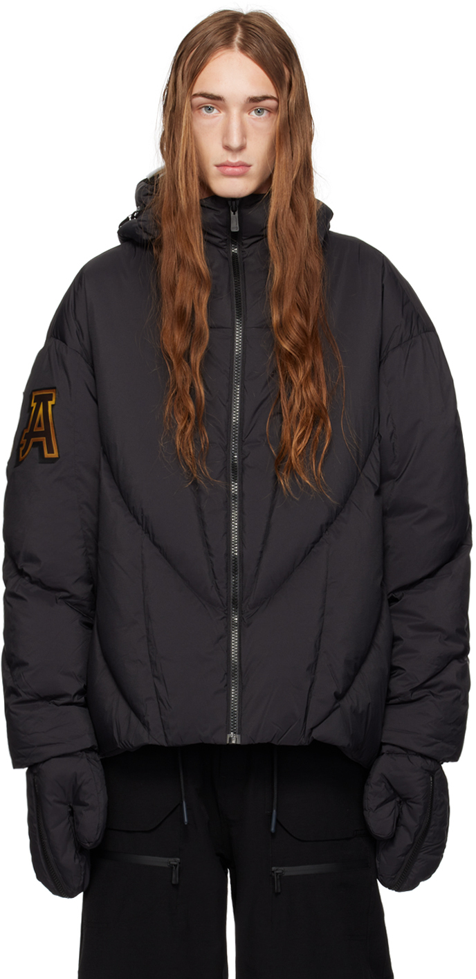 Black Goldan Down Jacket