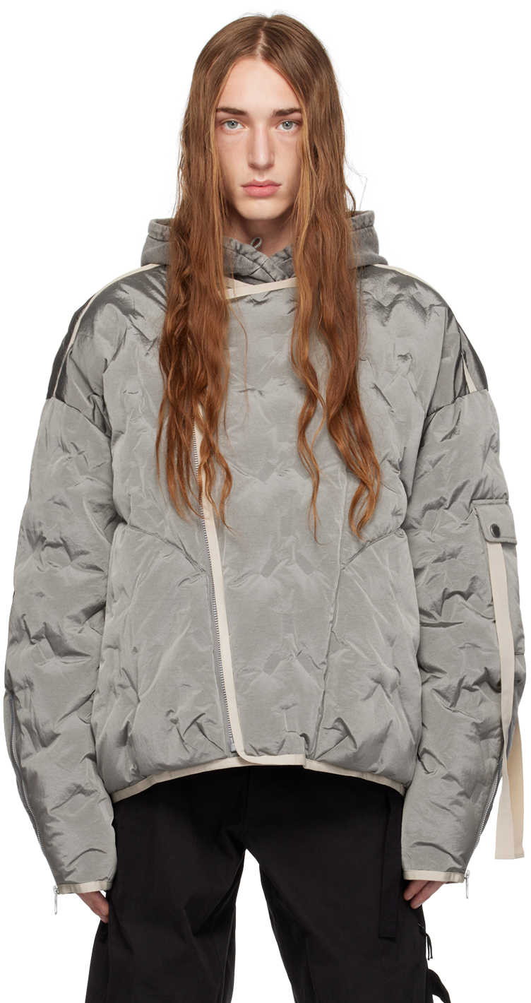 SSENSE Exclusive Gray Azyr Down Jacket