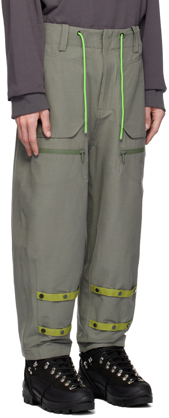 A.A. Spectrum Quilted Elasticated Trousers - Farfetch