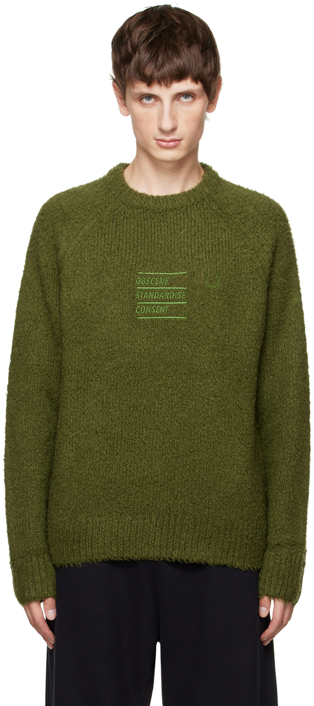 Green Fred Perry Edition Sweater