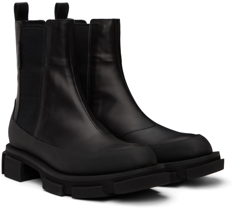 both Black Gao Chelsea Boots | Smart Closet