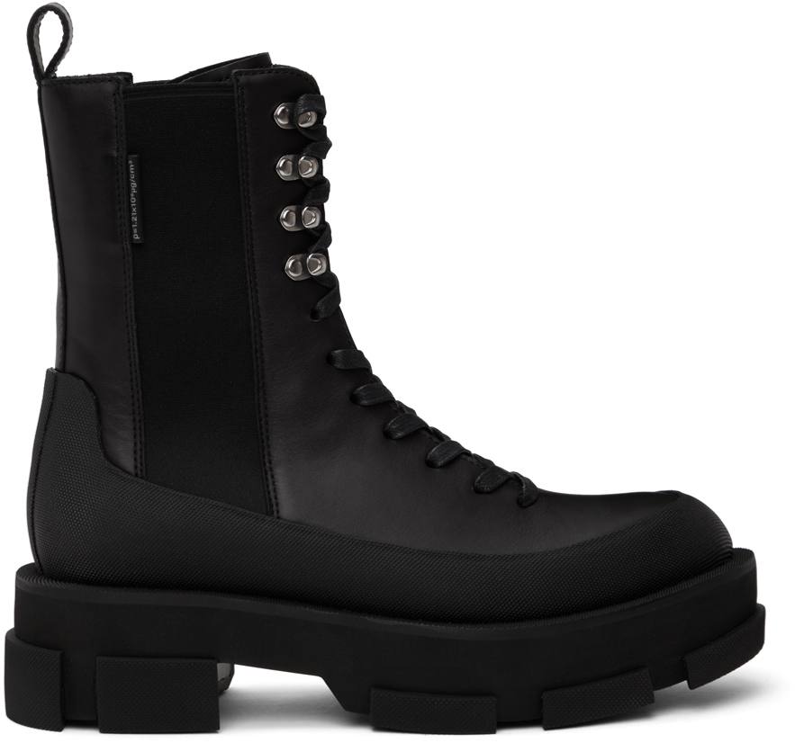 Both Black Gao Platform Chelsea Boots | ModeSens
