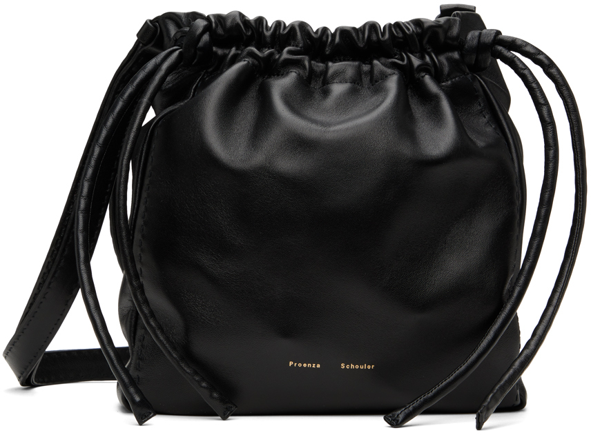 Proenza Schouler Black Drawstring Tote