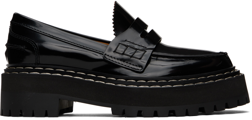 Black Platform Loafers