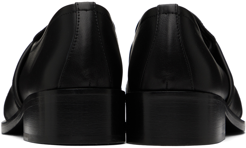 Rafael Black Semi Patent Leather - BY FAR