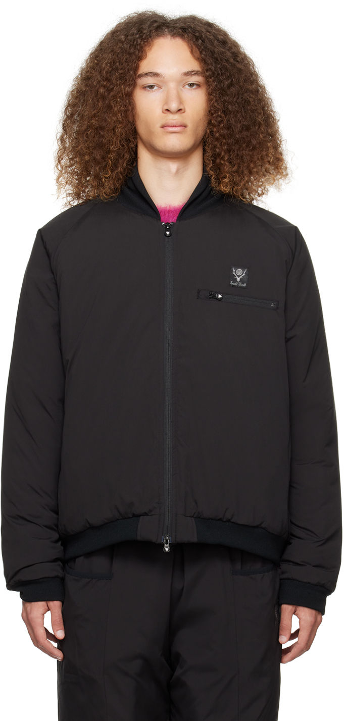 Black Insulator R.C. Bomber Jacket